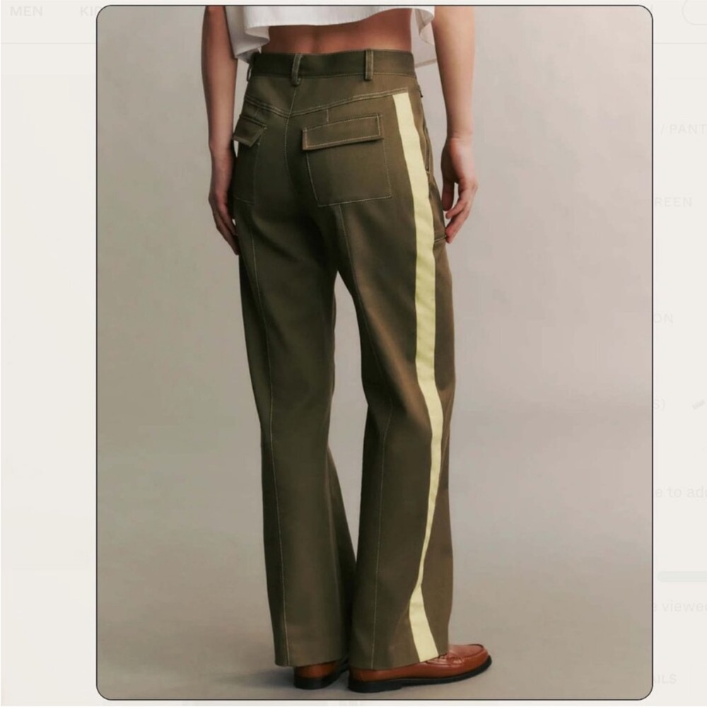 TWP Isa Pants In Green - Picture 3 of 7